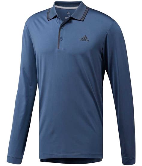 adidas long sleeve polo shirts.